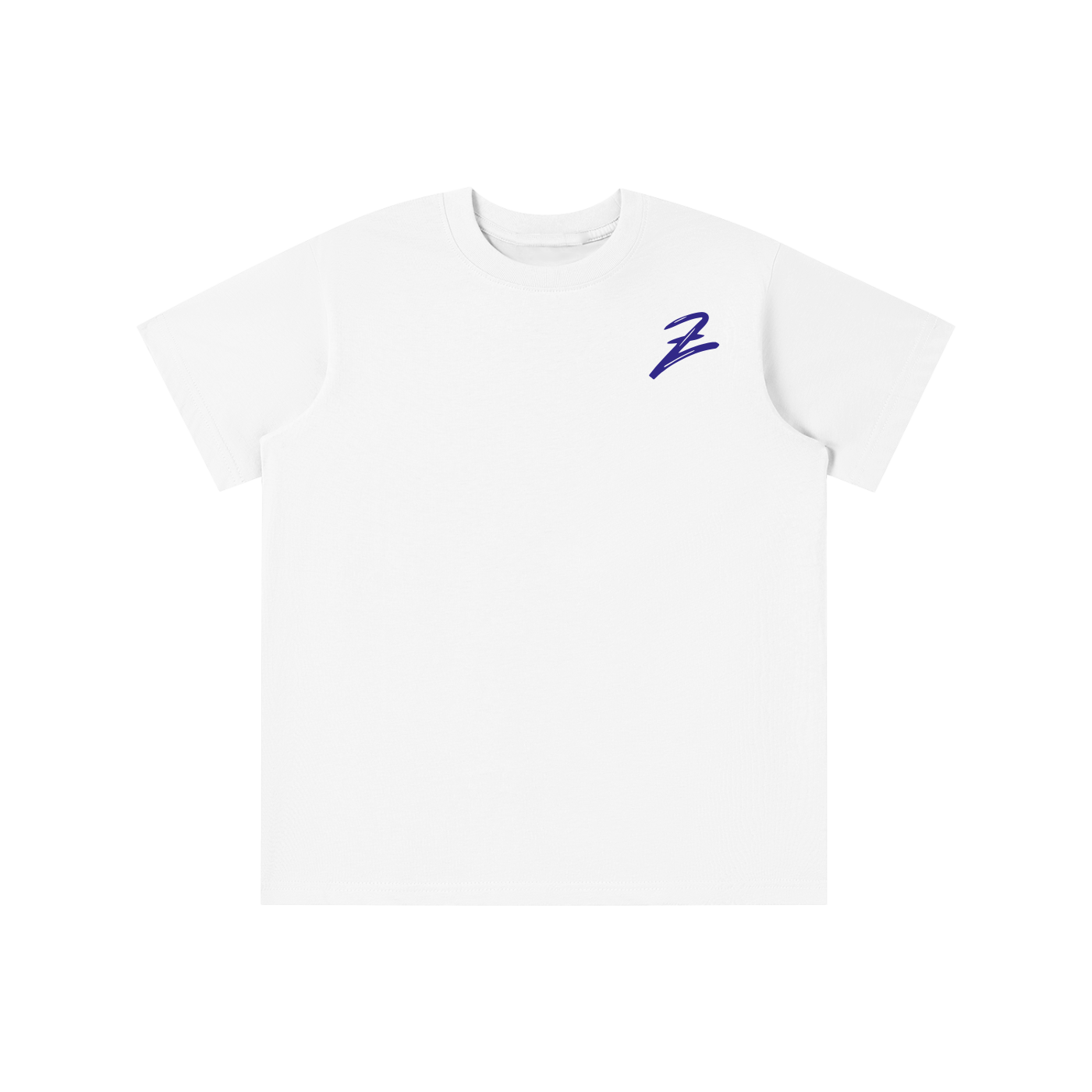 Rooted kids cotton tee by Concrete Baby — Z mark front, WALLACE 21 back