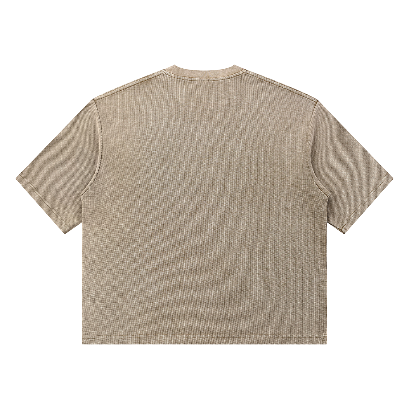 Unisex Mineral Wash Waffle Boxy T-Shirt